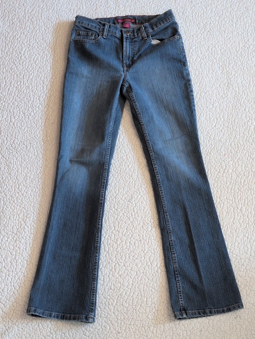 SoStretch Y2K Cotton Blend Acid Washed Distressed Flare Jeans Retro Indie Sleeze